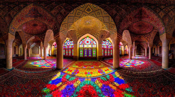 Shiraz Masjid Pink Shiraz | Tanah Puisi dan Istana : 7 tempat paling menarik di Iran