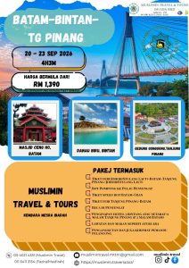 Pakej Batam – Bintan – Tanjung Pinang 2026