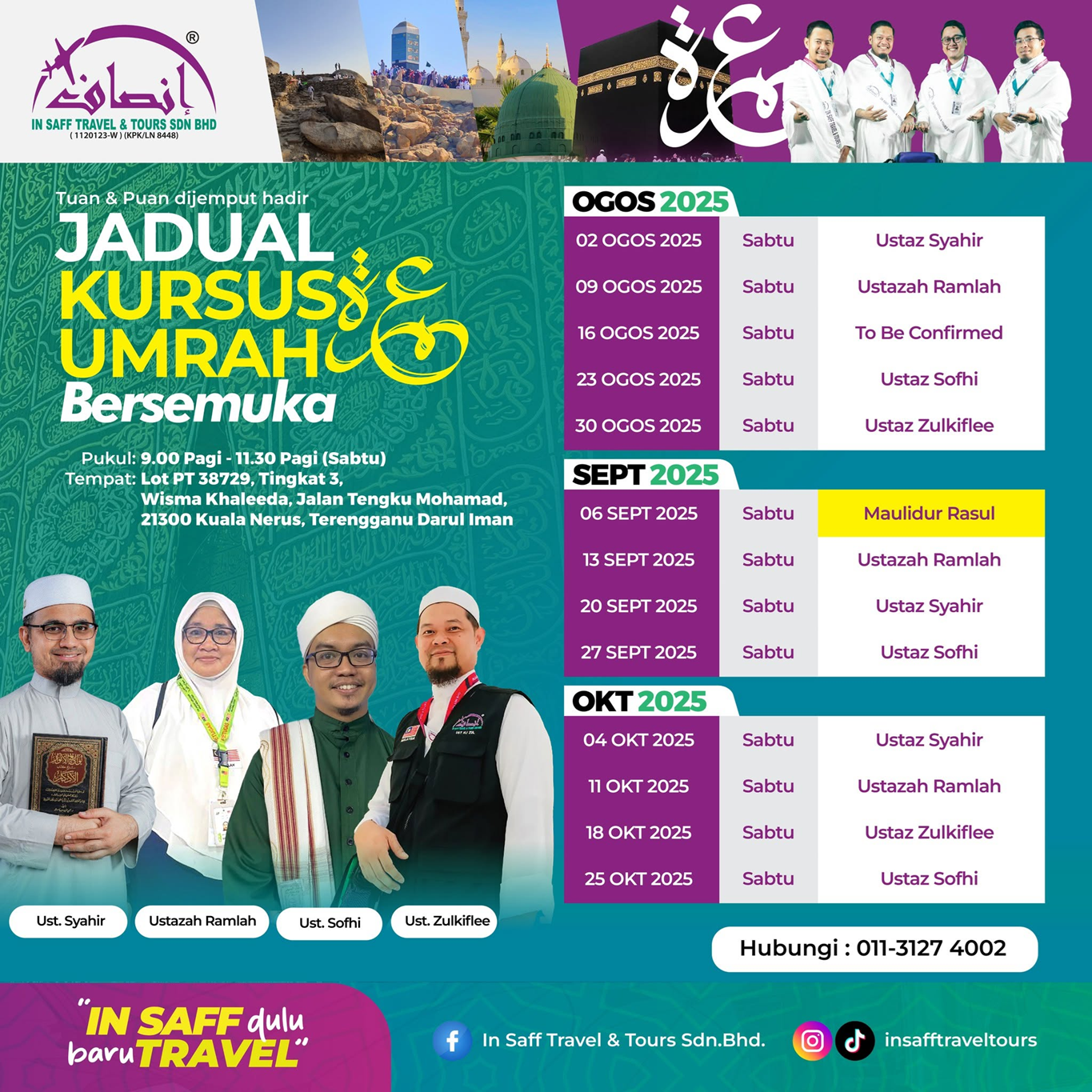 Jadual-Kursus-Umrah Jadual Kursus Umrah