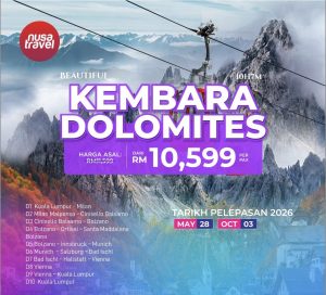 BEAUTIFUL KEMBARA DOLOMITES 10H7M